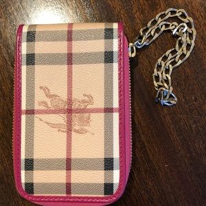burberry cell phone wallet